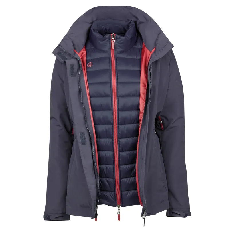 Dublin Peyton Waterproof Jacket Ladies in Asphalt